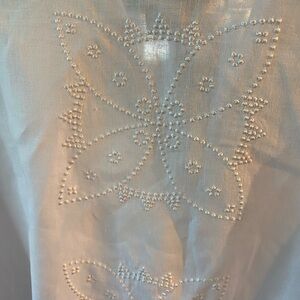 David Dart White Blouse